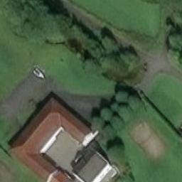 Sand Volleyball Court — aerial view