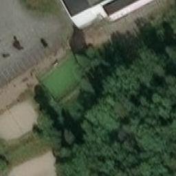 Sand Volleyball Court — aerial view