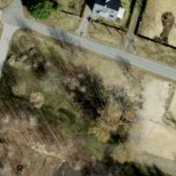 Sand Volleyball Court — aerial view