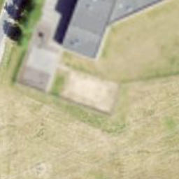 Volleyball Court — aerial view