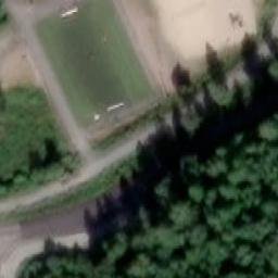 Volleyball Court — aerial view