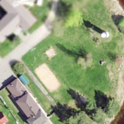 Volleyball Court — aerial view
