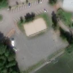 Volleyball Court — aerial view