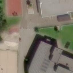 Sand Volleyball Court — aerial view