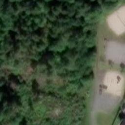 Sand Volleyball Court — aerial view