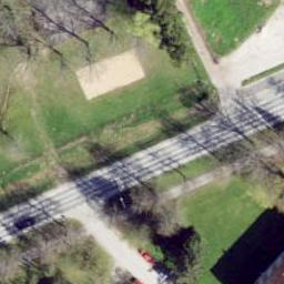 Volleyball Court — aerial view