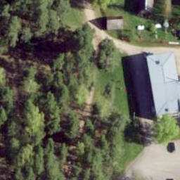 Volleyball Court — aerial view