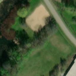 Sand Volleyball Court — aerial view