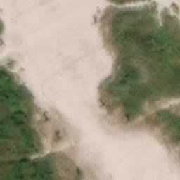 Sand Volleyball Court — aerial view