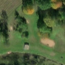Sand Volleyball Court — aerial view
