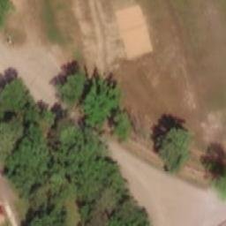Sand Volleyball Court — aerial view