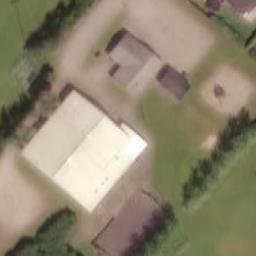 Sand Volleyball Court — aerial view