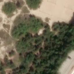 Sand Volleyball Court — aerial view