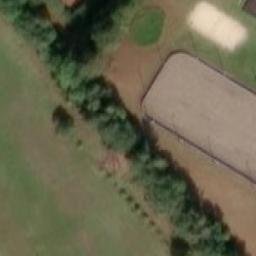 Sand Volleyball Court — aerial view