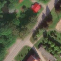 Sand Volleyball Court — aerial view
