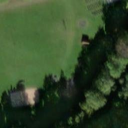 Sand Volleyball Court — aerial view