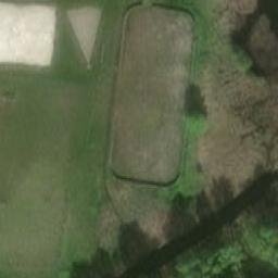 Sand Volleyball Court — aerial view