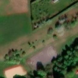Sand Volleyball Court — aerial view