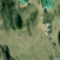 Sand Volleyball Court — aerial view