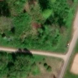 Sand Volleyball Court — aerial view