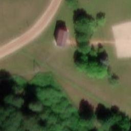 Sand Volleyball Court — aerial view
