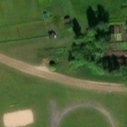 Sand Volleyball Court — aerial view