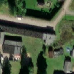 Sand Volleyball Court — aerial view