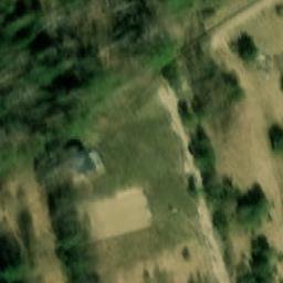 Sand Volleyball Court — aerial view