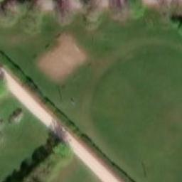 Sand Volleyball Court — aerial view