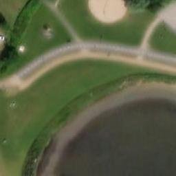Sand Volleyball Court — aerial view