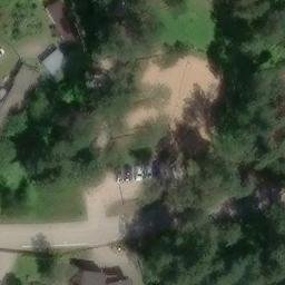 Sand Volleyball Court — aerial view