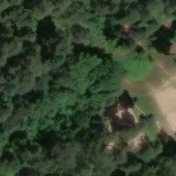 Sand Volleyball Court — aerial view