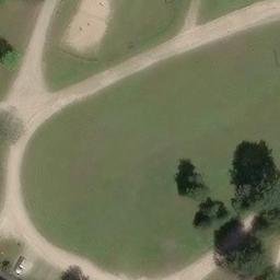 Sand Volleyball Court — aerial view