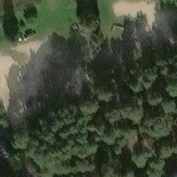 Sand Volleyball Court — aerial view