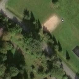 Volleyball Court — aerial view