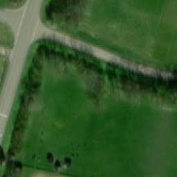 Sand Volleyball Court — aerial view