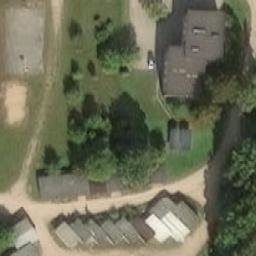 Sand Volleyball Court — aerial view