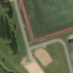 Sand Volleyball Court — aerial view