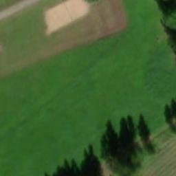 Sand Volleyball Court — aerial view