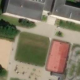 Volleyball Court — aerial view