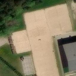 Sand Volleyball Court — aerial view