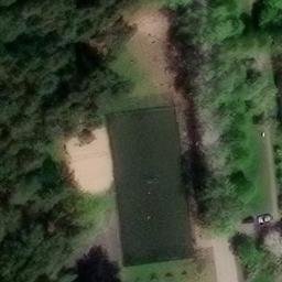 Volleyball Court — aerial view