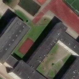 Volleyball Court — aerial view