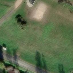 Sand Volleyball Court — aerial view
