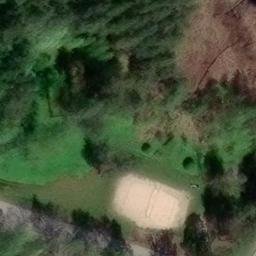 Volleyball Court — aerial view