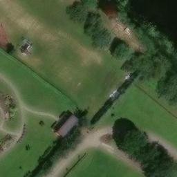 Sand Volleyball Court — aerial view