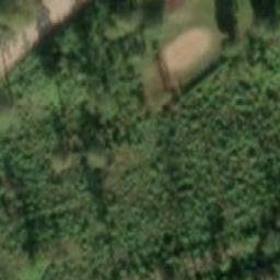 Sand Volleyball Court — aerial view