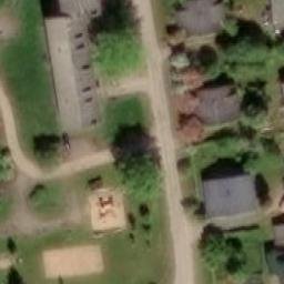Sand Volleyball Court — aerial view