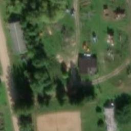 Sand Volleyball Court — aerial view