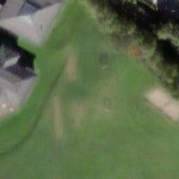Sand Volleyball Court — aerial view